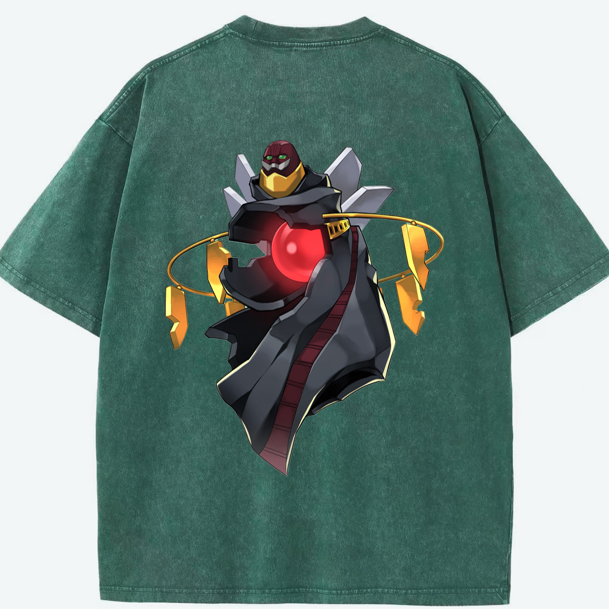 （画像用） 遊☆戯☆王 Yu-Gi-Oh! 綿100% ヴィンテージ風 半袖Tシャツ（背面プリント）